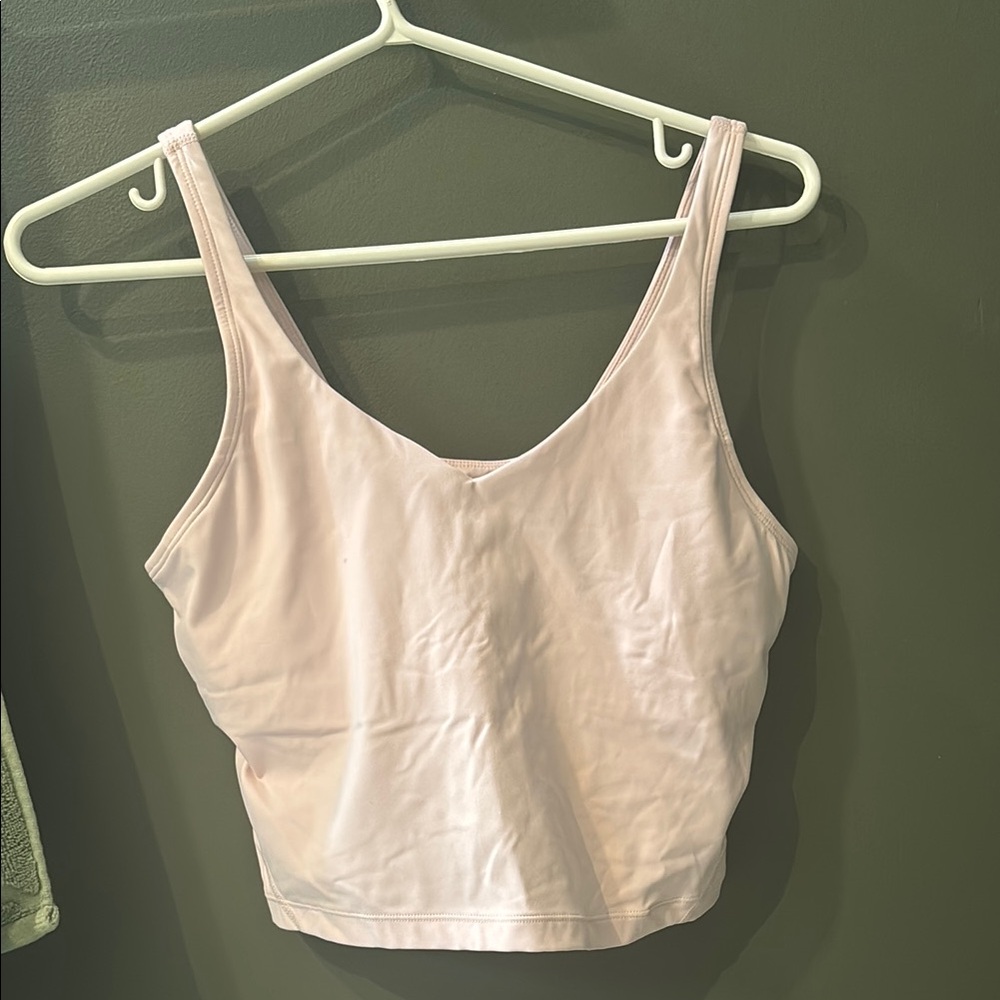 THE GYM PEOPLE White Longline Sports Bra